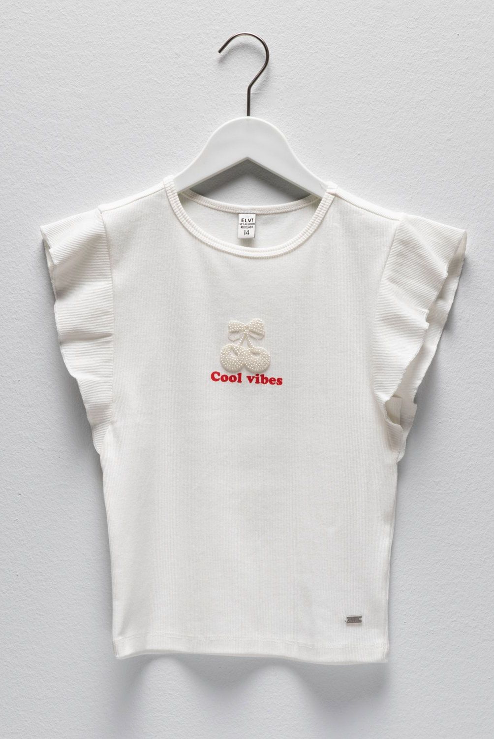 ELEVEN - Polera Casual Eleven Estampada Sin Mangas Niña Algodón