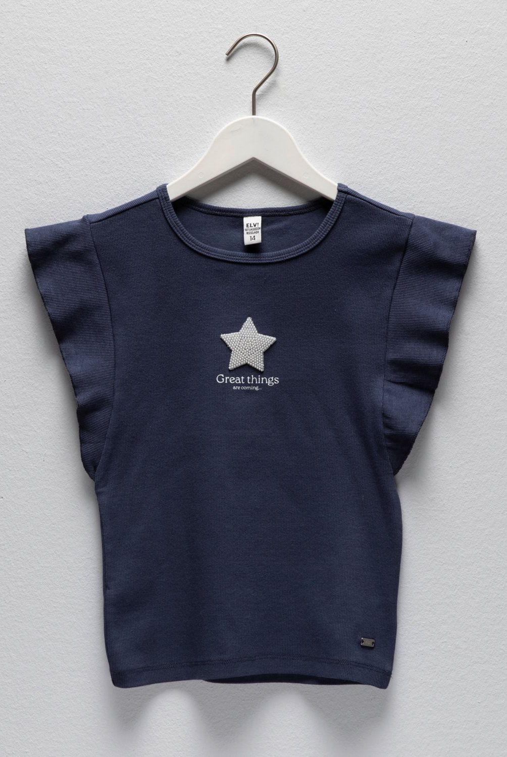 ELEVEN - Polera Casual Eleven Estampada Sin Mangas Niña Algodón