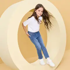 YAMP - Jeans Slim Fit Denim Niña