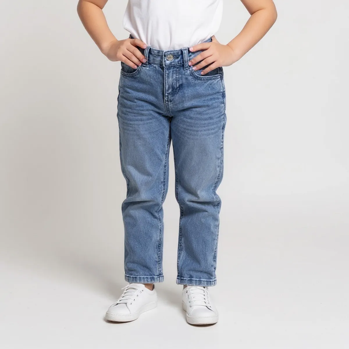YAMP - Jeans Slim Fit Denim Niña Yamp