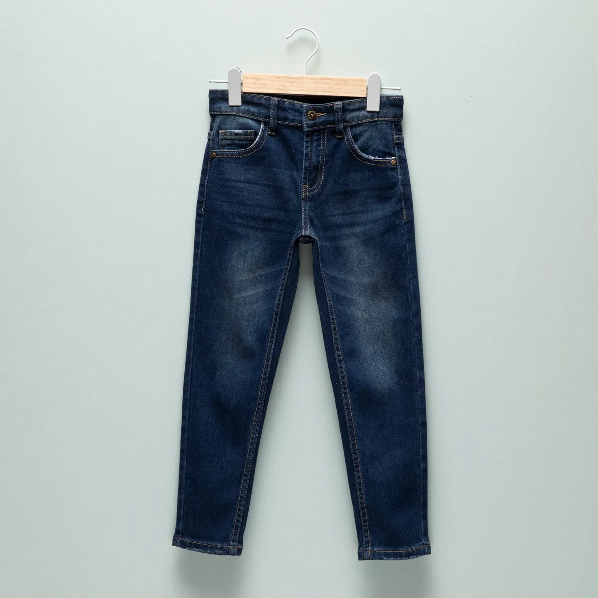 YAMP - Jeans  Fit Tiro Medio Niño Yamp
