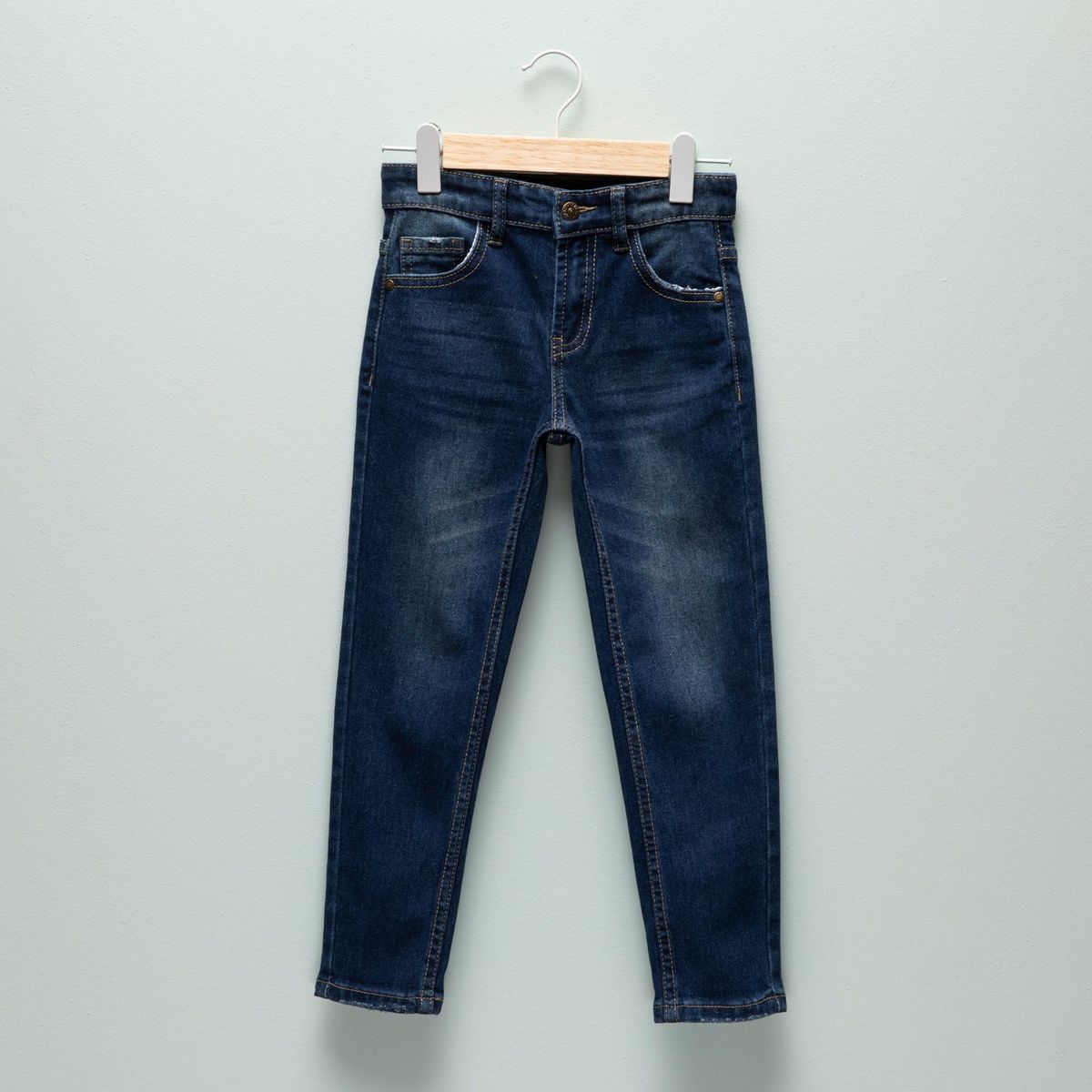 YAMP - Jeans  Fit Tiro Medio Niño Yamp