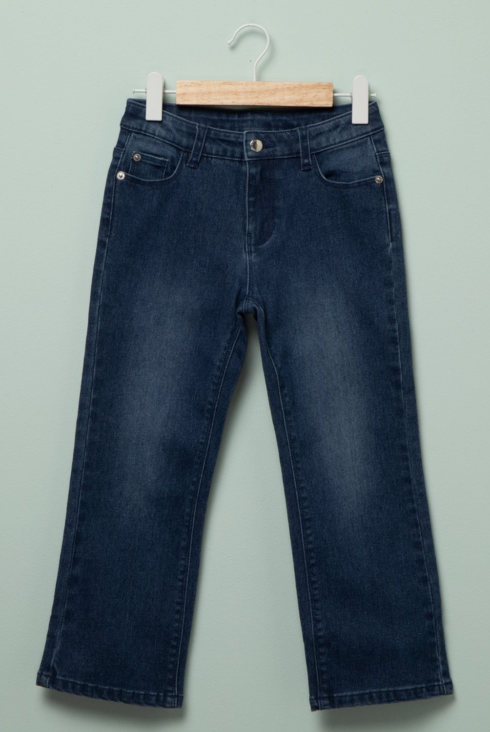 YAMP - Jeans Flare Yamp Niña Algodón Diseño Liso Urbano