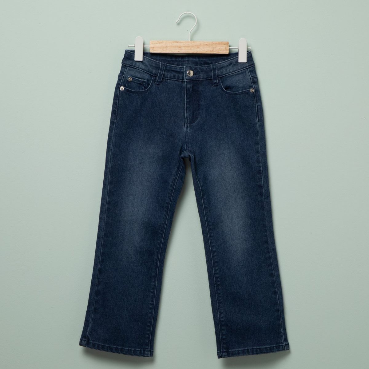 YAMP - Jeans Flare Yamp Niña Algodón Diseño Liso Urbano