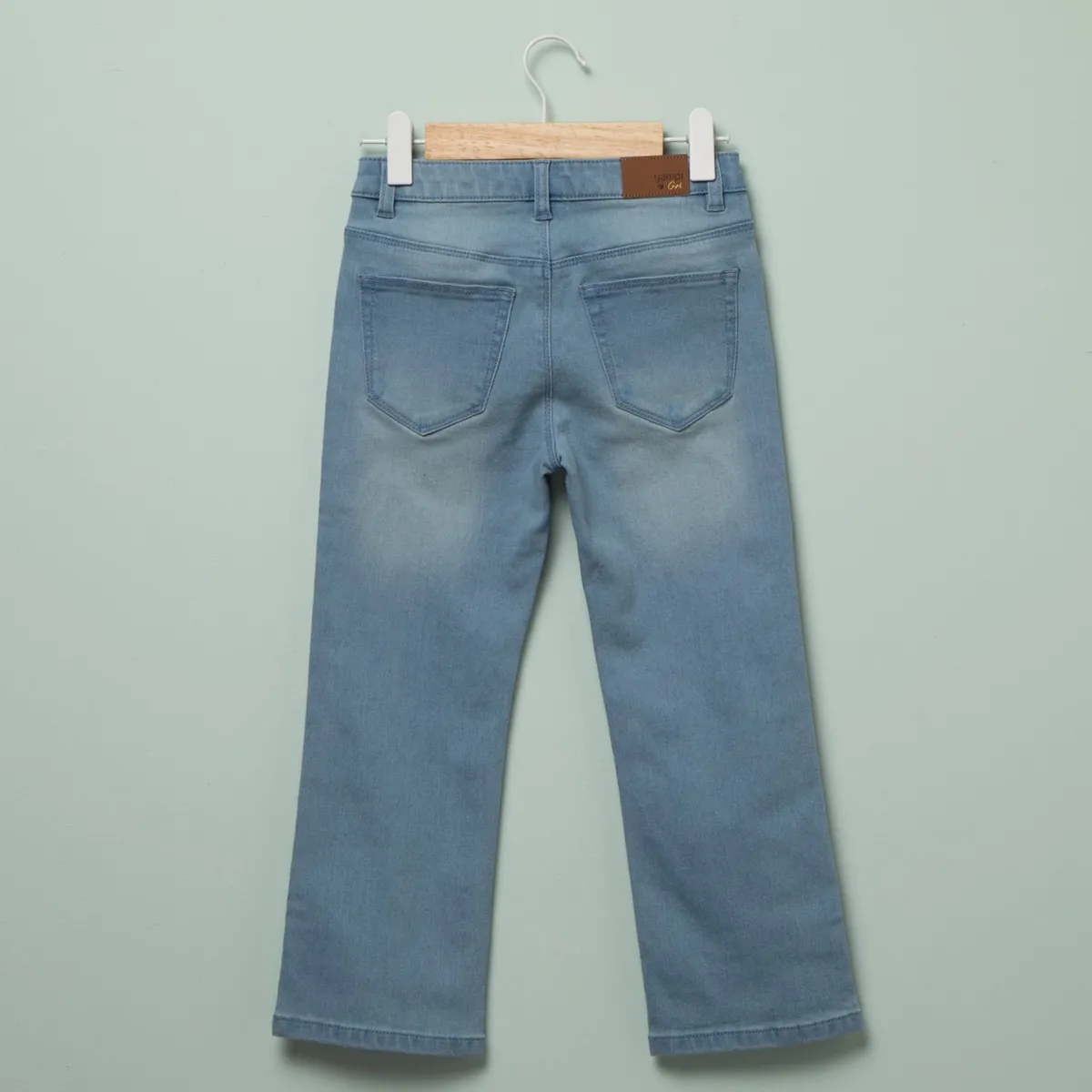 YAMP - Jeans Flare Yamp Niña Algodón Diseño Liso Urbano