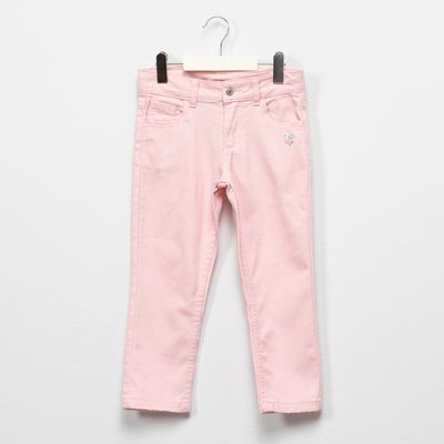 Imagen 2 del producto Jeans Slim Fit con Bordado Niña Denim