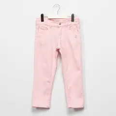 YAMP - Jeans Slim Fit con Bordado Niña Denim