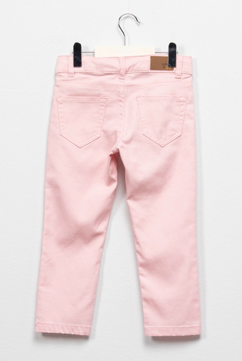 YAMP - Jeans Yamp Slim Fit con Bordado Niña Denim