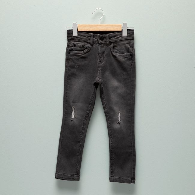 YAMP - Jeans Yamp Slim Fit con Roturas Niño Denim