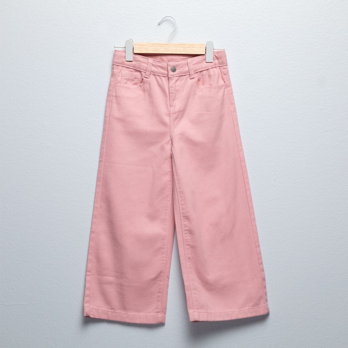 YAMP - Jeans Wide Leg Yamp Niña Denim Algodón Tiro Medio