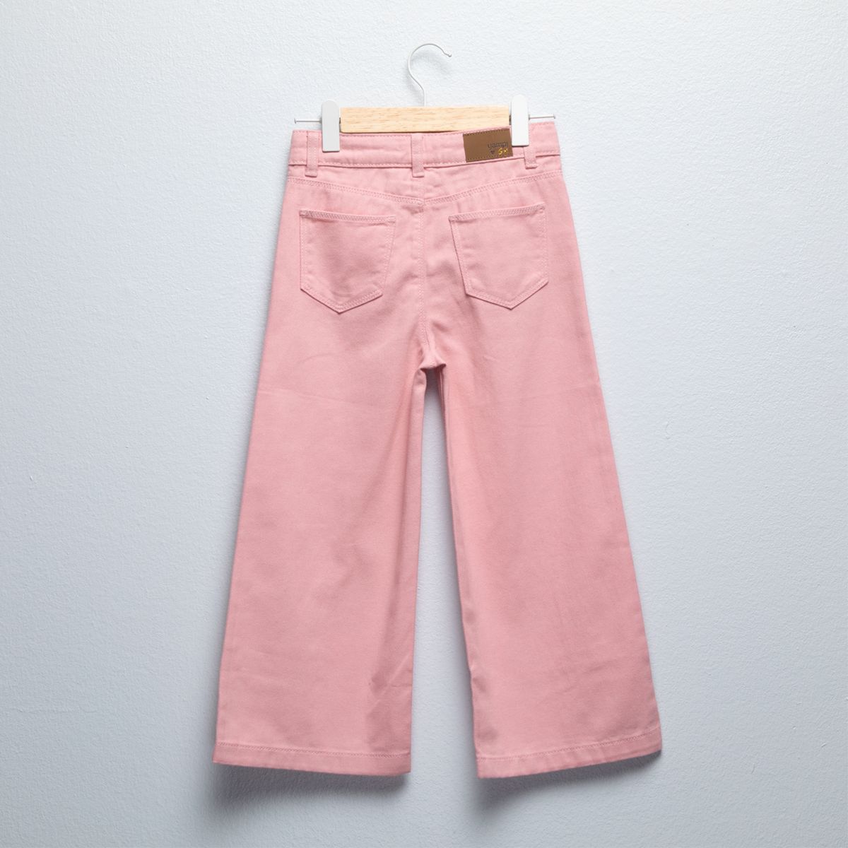 YAMP - Jeans Wide Leg Yamp Niña Denim Algodón Tiro Medio