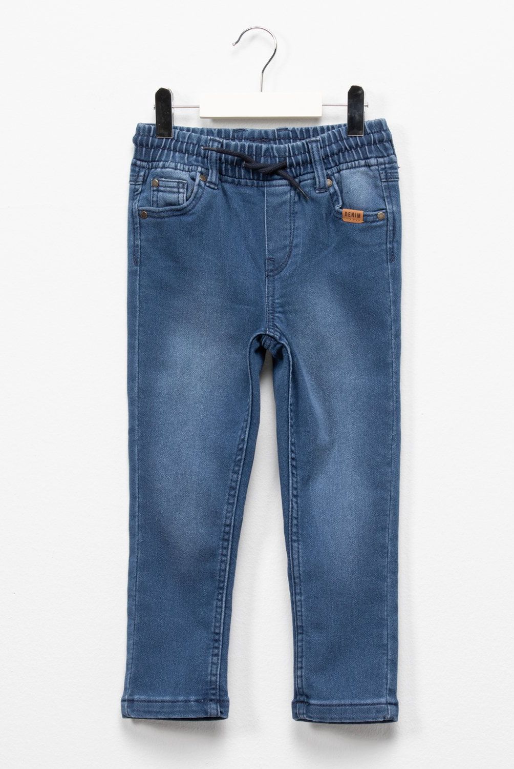 YAMP - Jeans Yamp Recto Cintura Elasticada Niño Algodón