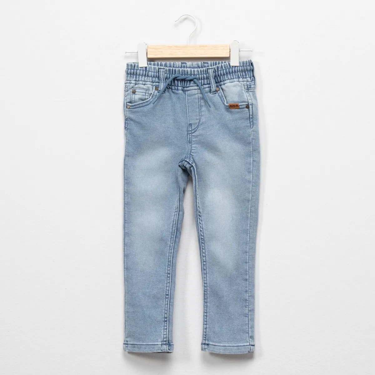 YAMP - Jeans Yamp Recto Cintura Elasticada Niño Algodón