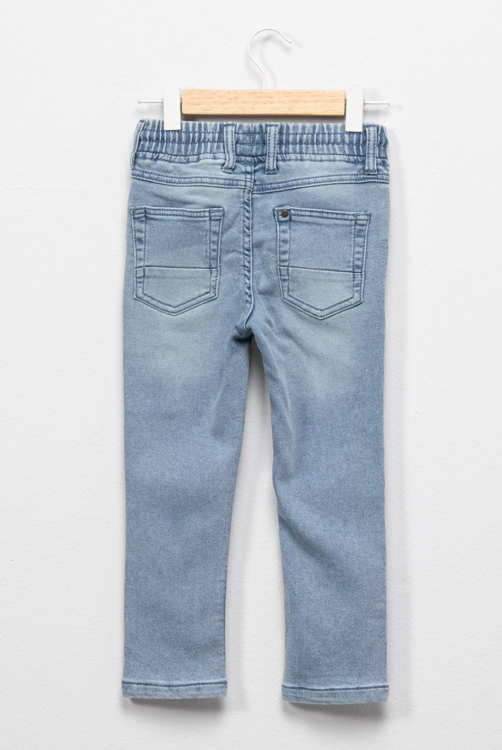YAMP - Jeans Yamp Recto Cintura Elasticada Niño Algodón