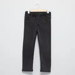 YAMP - Jeans Recto Cintura Elasticada Niño Algodón