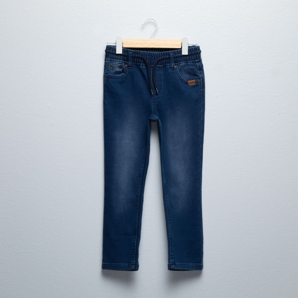 YAMP - Jeans Yamp Recto Cintura Elasticada Niño Algodón