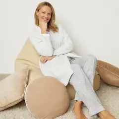 S COCCI - Bata Midi S.cocci Mujer Poliéster Gris para Invierno