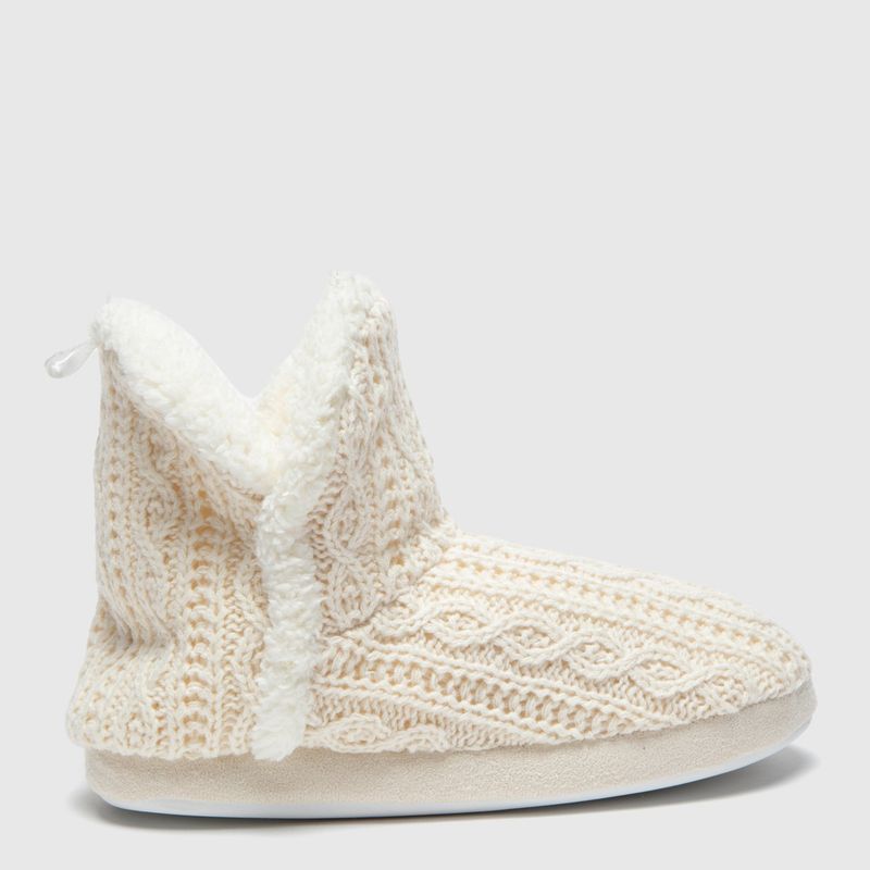 BLU - Pantuflas Botas Mujer Blu Textil Felpa
