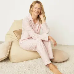 S COCCI - Pijama S.Cocci Mujer Estampado Manga Larga