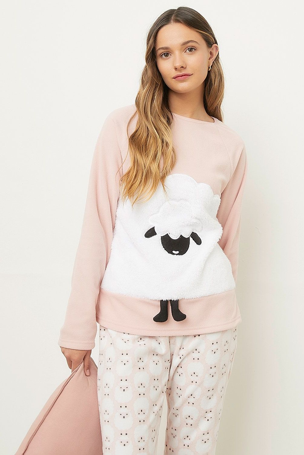 SYBILLA - Pijama Sybilla Maxi Estampado Mujer Manga Larga