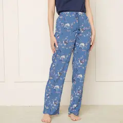BLU - Pantalón Pijama Mujer Viscosa Estampado
