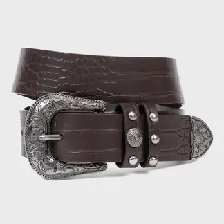 AMERICANINO - Cinturón Casual Mujer Diseño Liso
