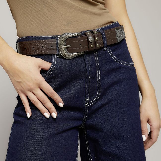 AMERICANINO - Cinturón Americanino Casual Mujer Diseño Liso