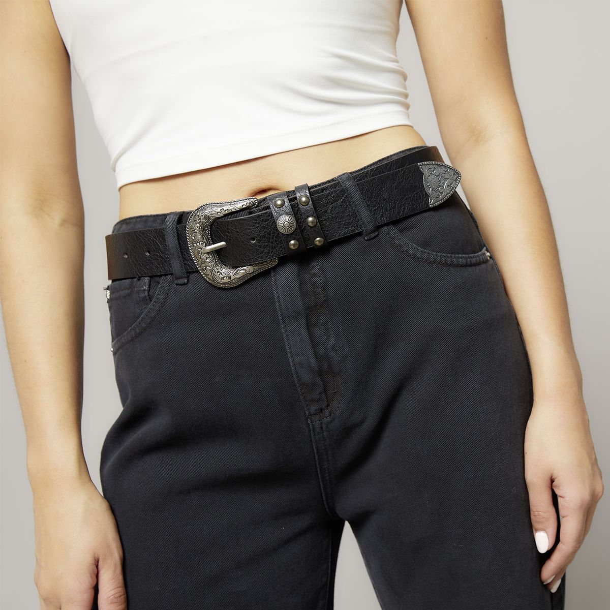 AMERICANINO - Cinturón Americanino Casual Mujer Diseño Liso