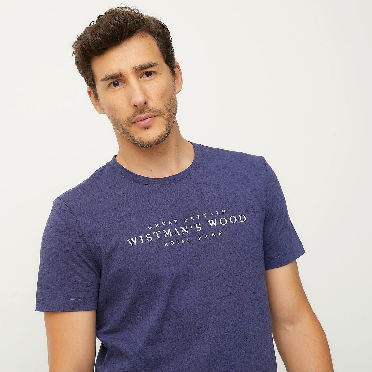 UNIVERSITY CLUB - Polera University Club Manga Corta Algodón Estampada Hombre