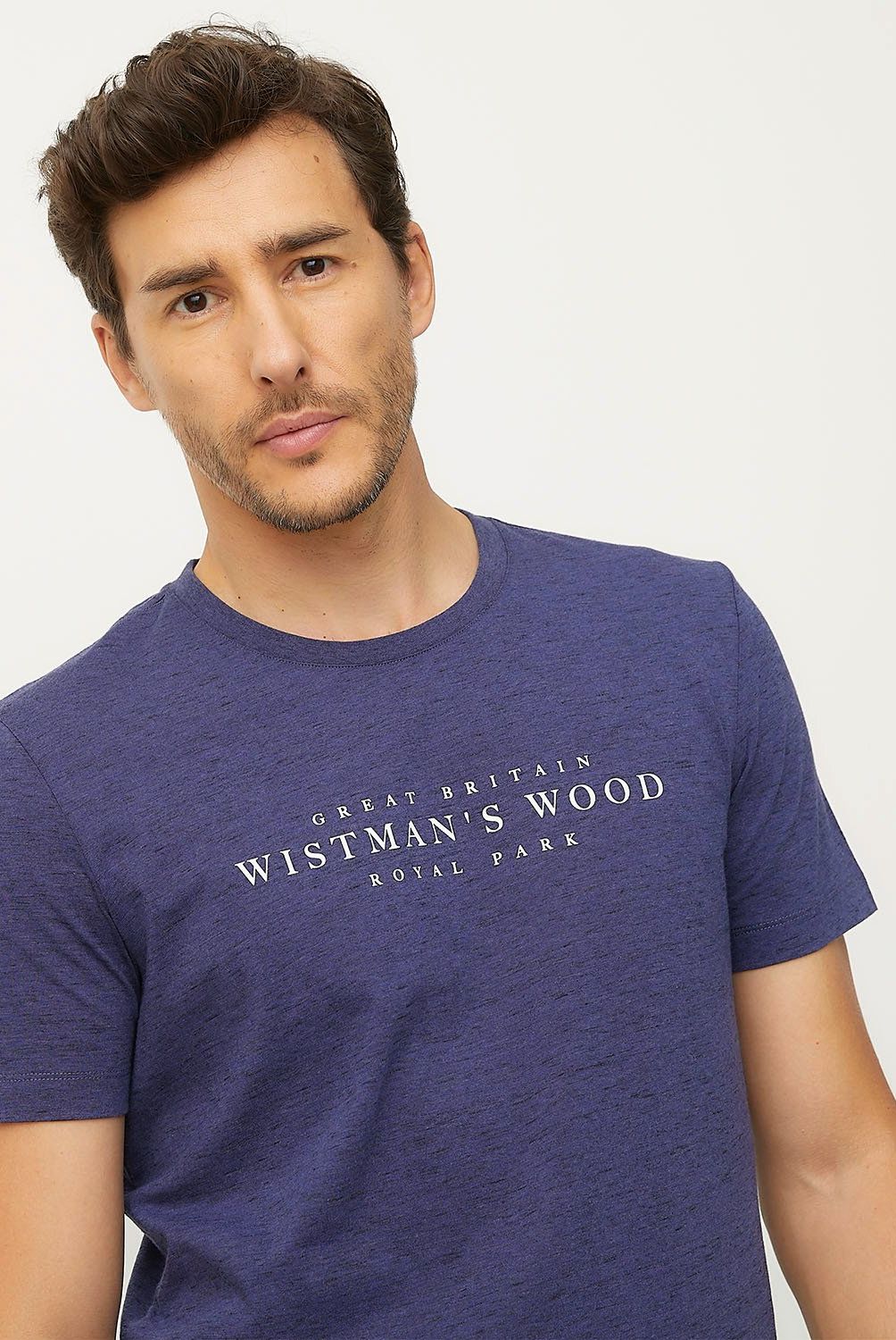 UNIVERSITY CLUB - Polera University Club Manga Corta Algodón Estampada Hombre