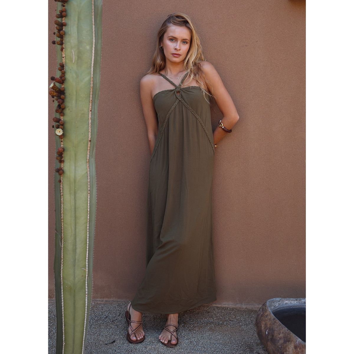 SYBILLA - Vestido Largo Mujer Sybilla Por Paula Mekis