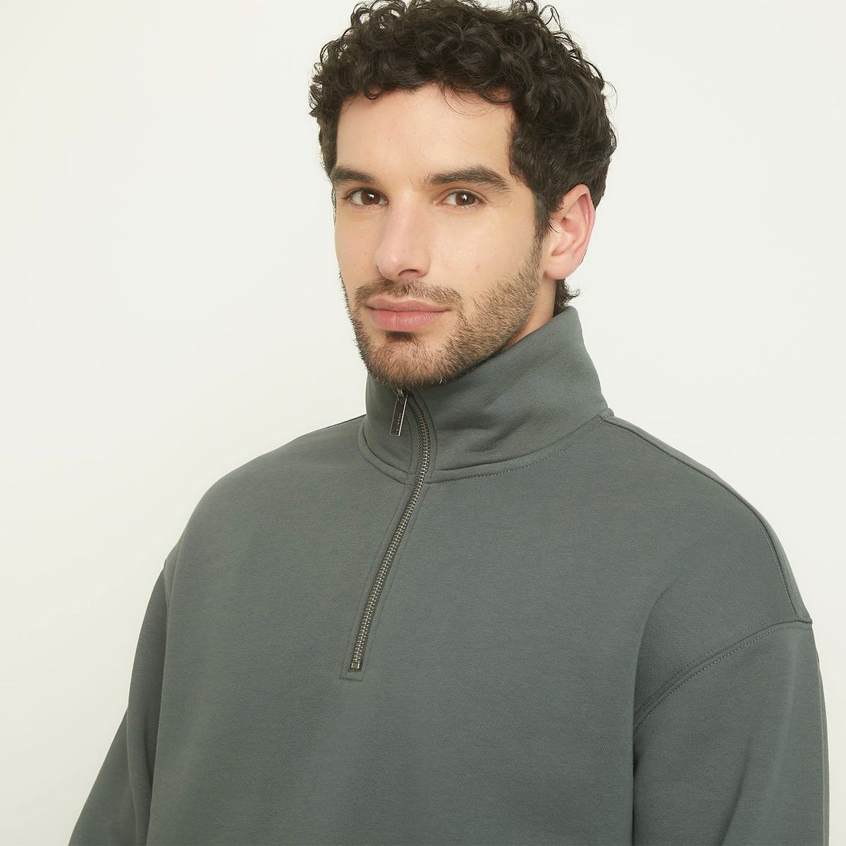 NEWPORT - Polerón Newport Manga Larga Fit Regular Hombre Algodón