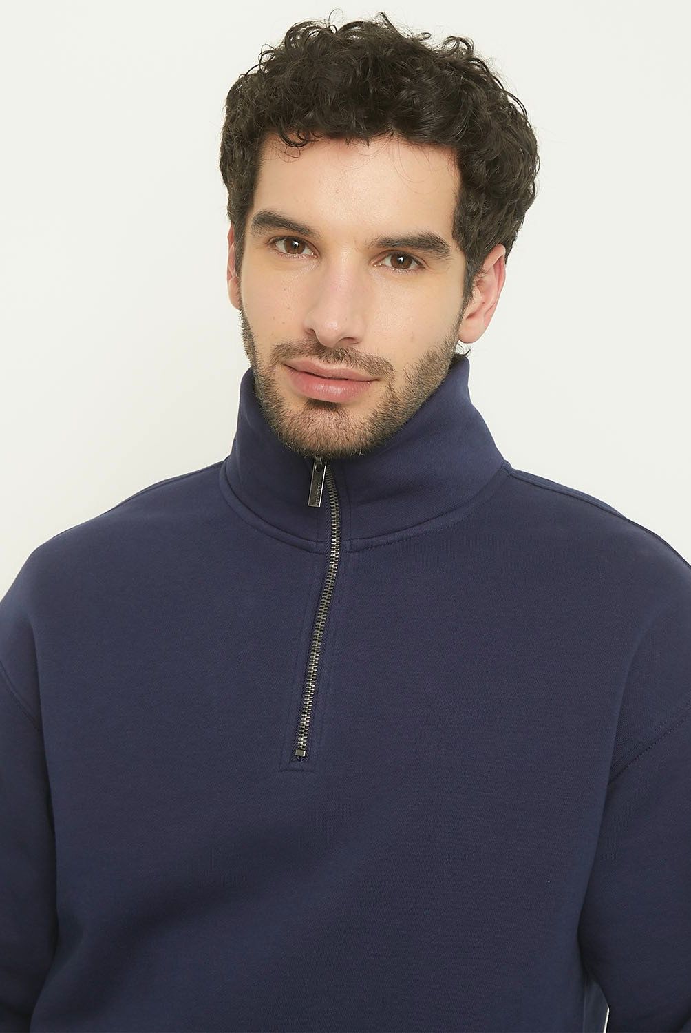 NEWPORT - Polerón Newport Manga Larga Fit Regular Hombre Algodón