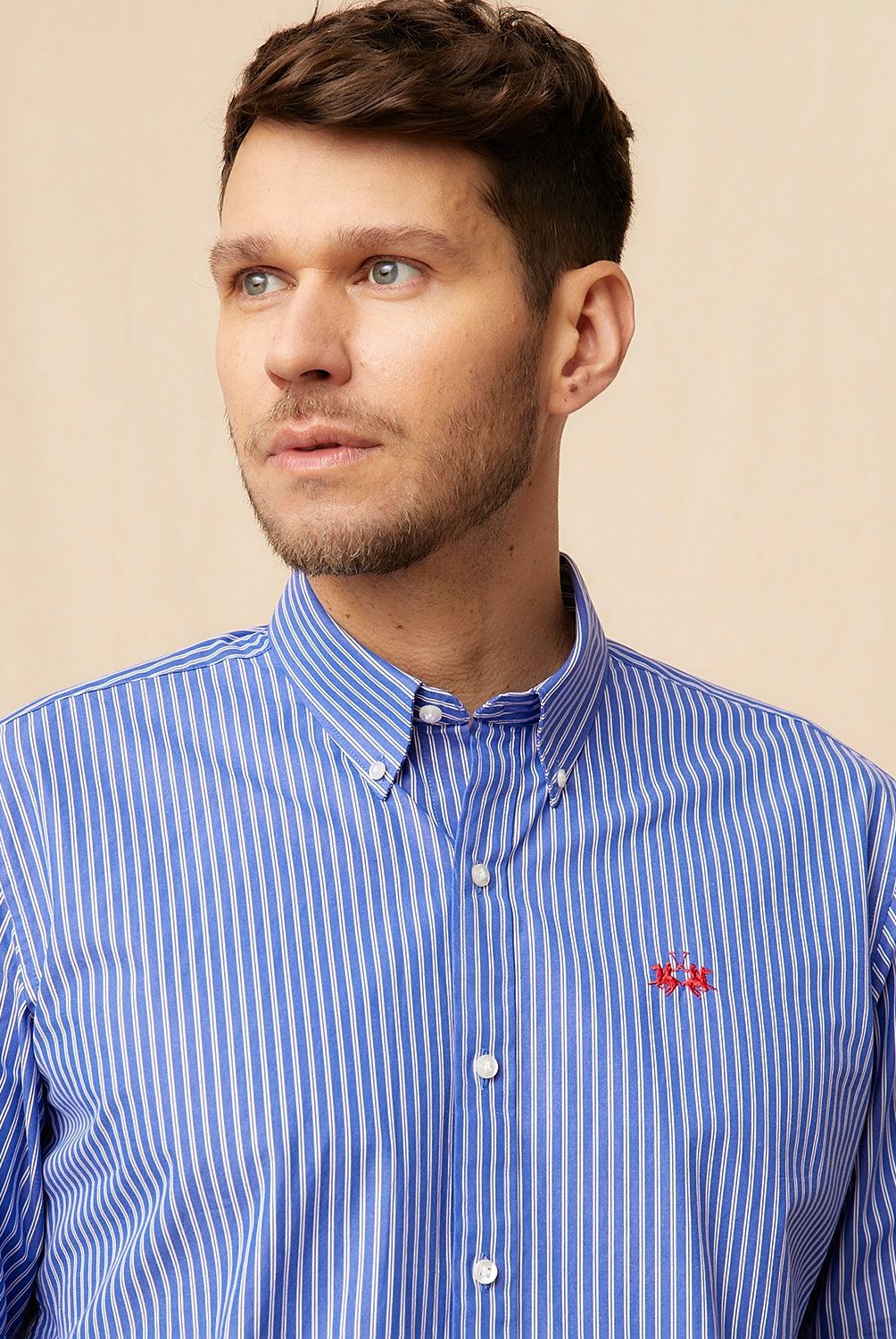 LA MARTINA - Camisa Manga Larga Casual Hombre La Martina