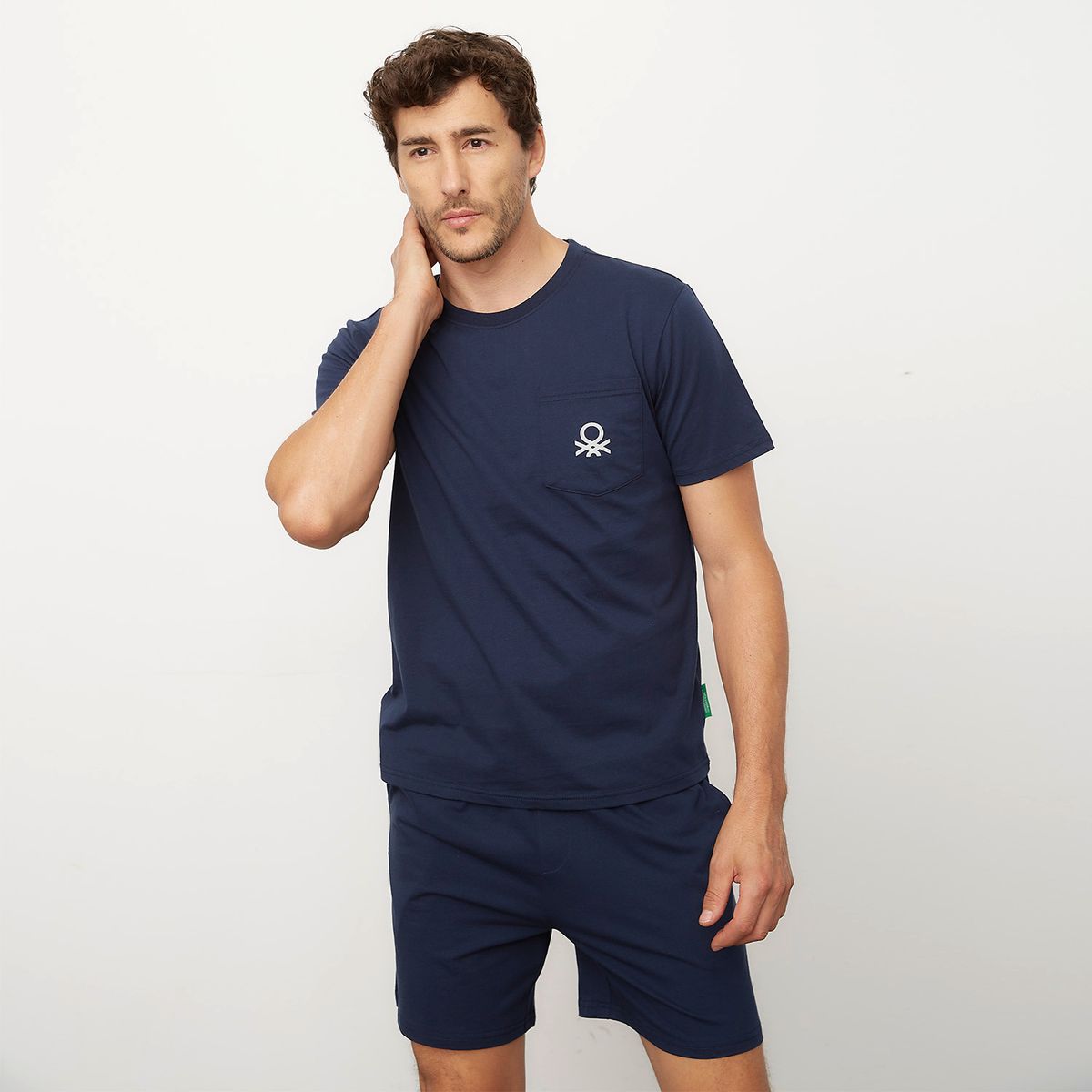 BENETTON - Pijama Corto Hombre Benetton