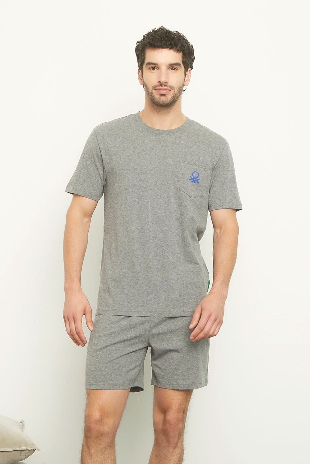 BENETTON - Pijama Corto Hombre Benetton