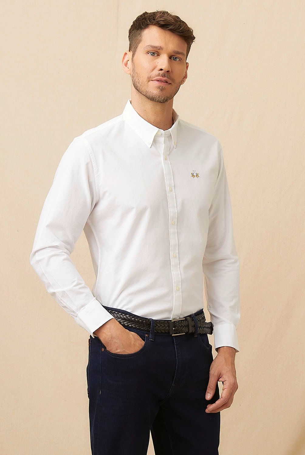 LA MARTINA - Camisa Manga Larga Casual Hombre La Martina