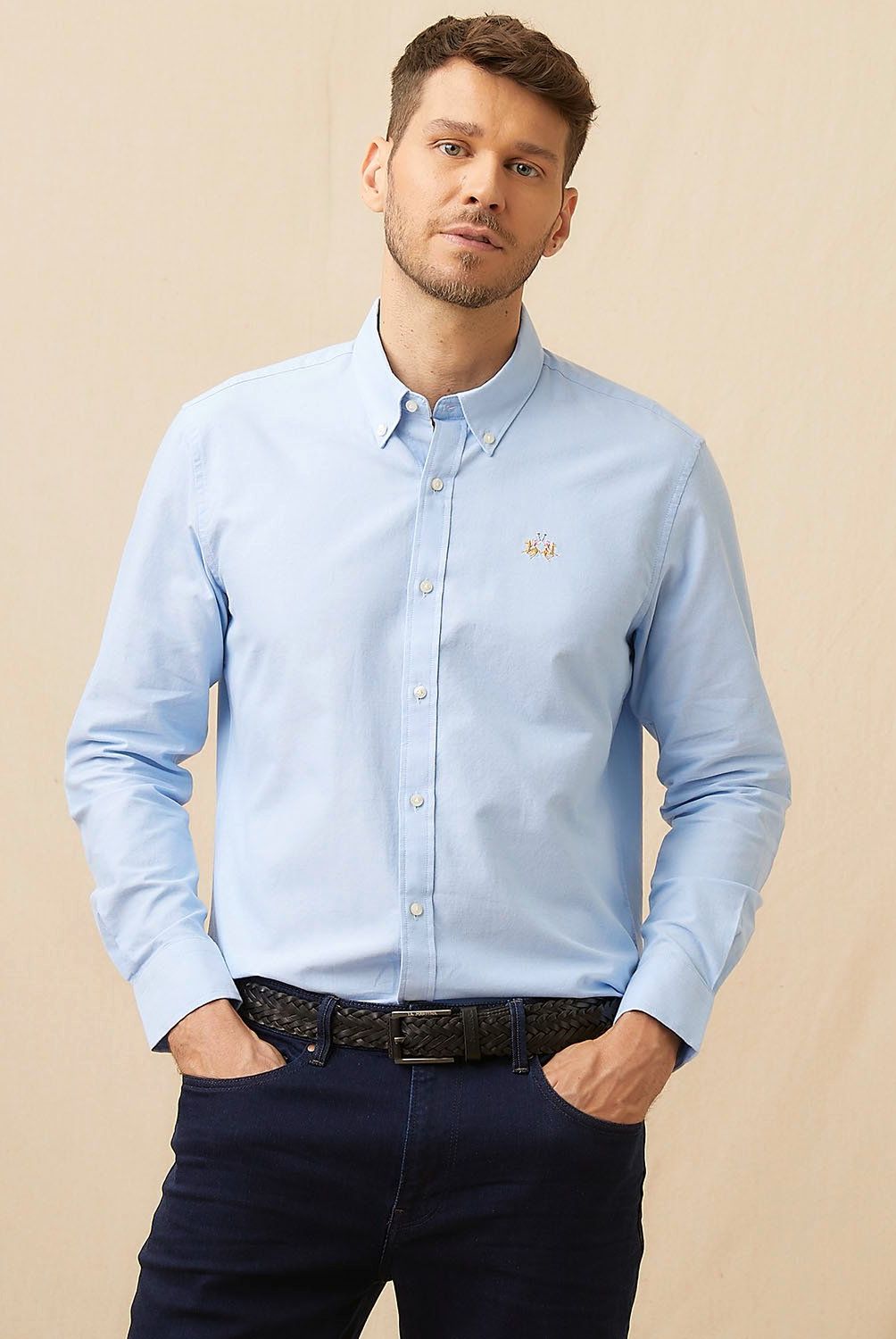 LA MARTINA - Camisa Manga Larga Casual Hombre La Martina