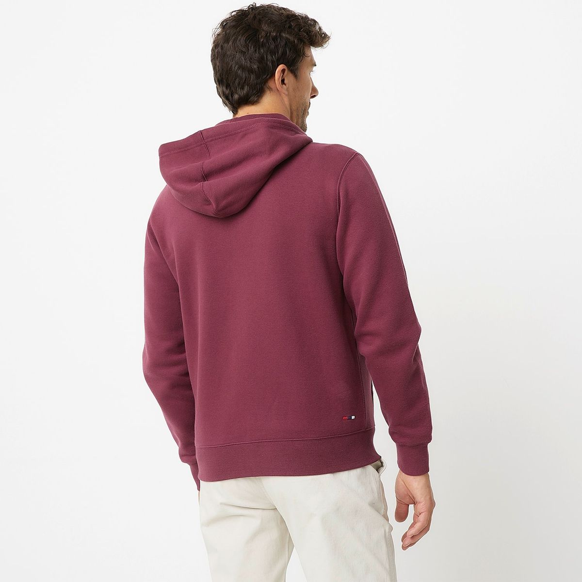 UNIVERSITY CLUB - Polerón Casual Con Gorro University Club Hombre Algodón