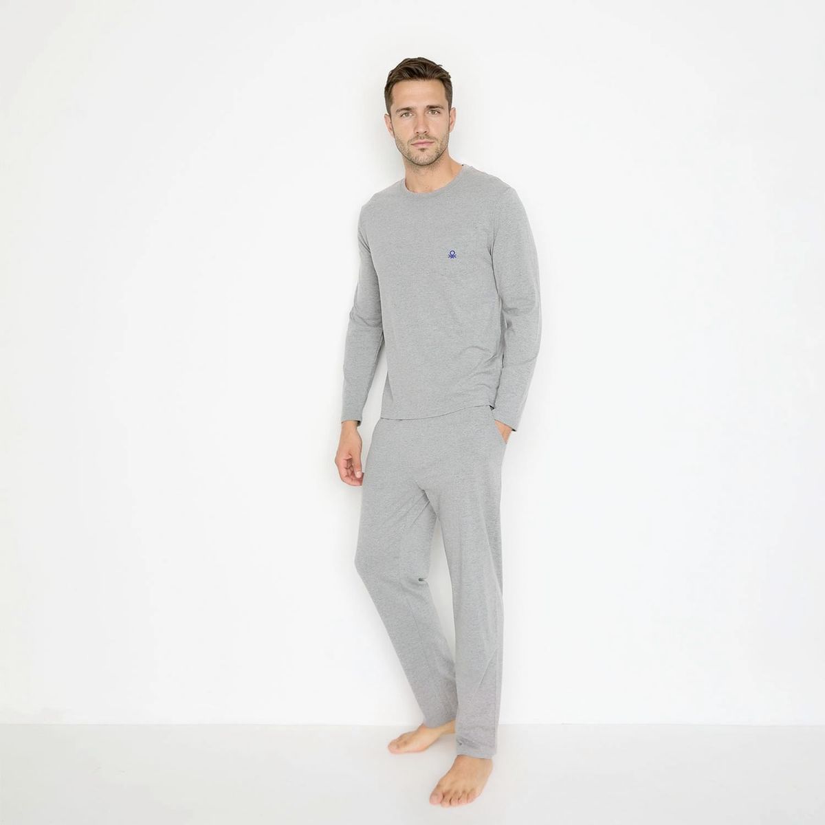 BENETTON - Pijama Largo Hombre Benetton