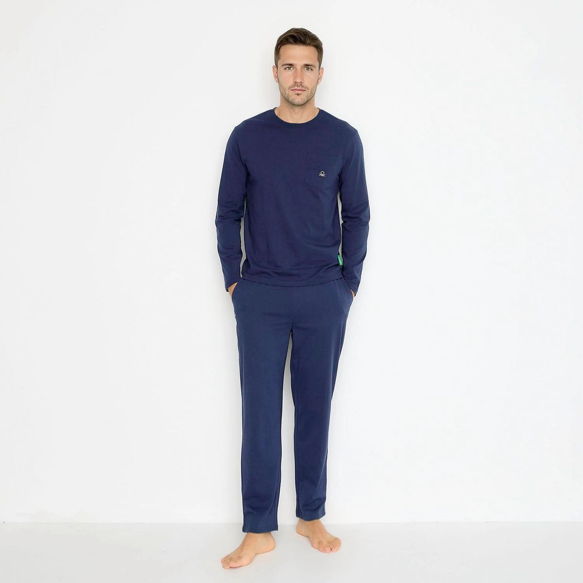 BENETTON - Pijama Largo Hombre Benetton