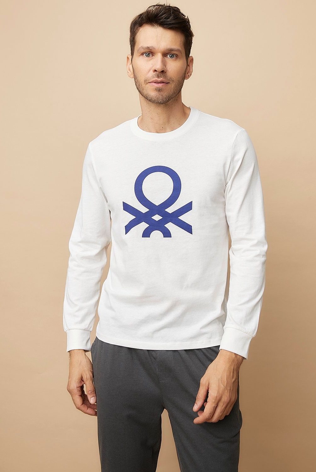 BENETTON - Pijama Largo Hombre Benetton