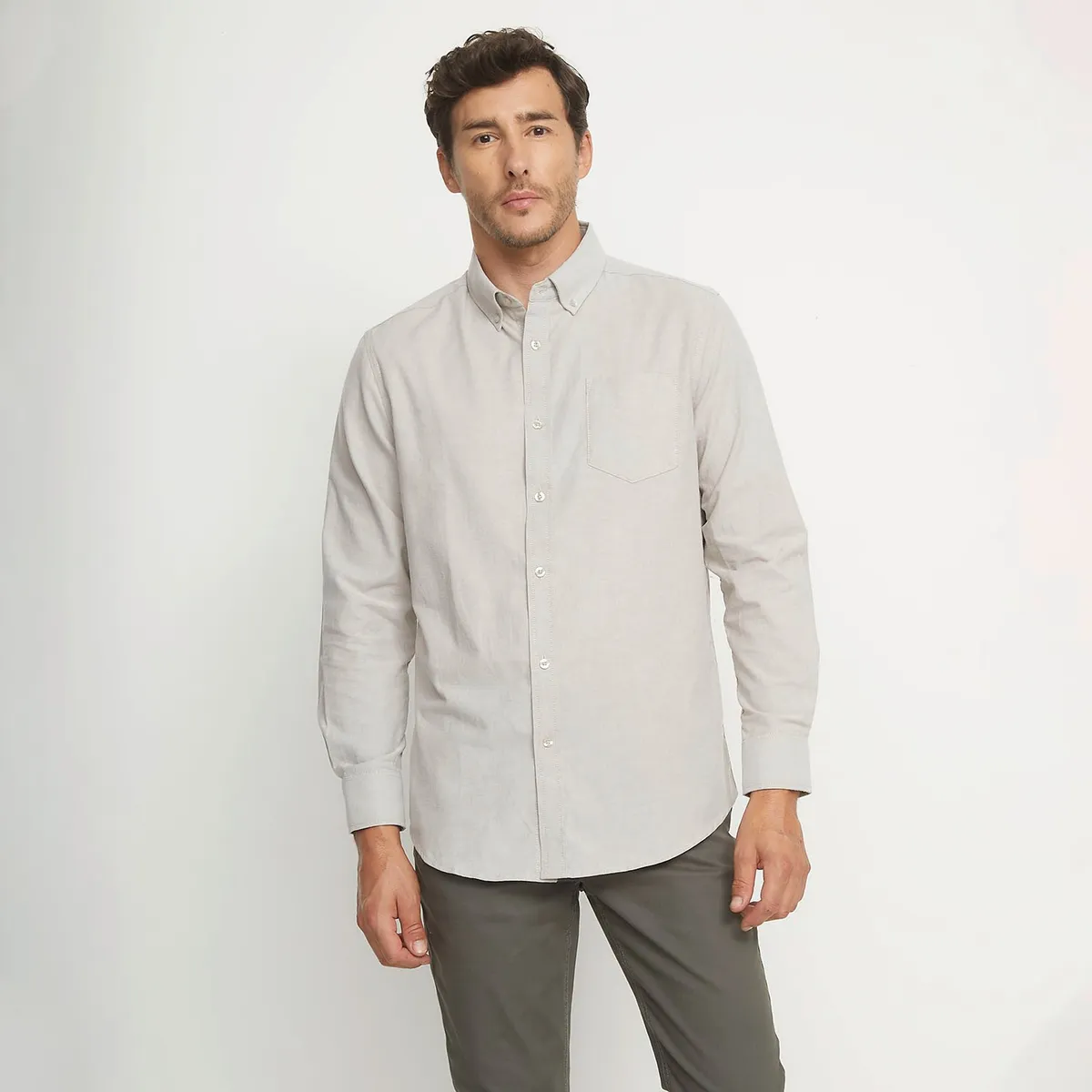 NEWPORT - Camisa Manga Larga Algodón Hombre Newport Regular Fit