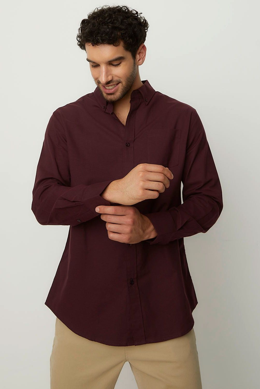 NEWPORT - Camisa Manga Larga Algodón Hombre Newport Regular Fit
