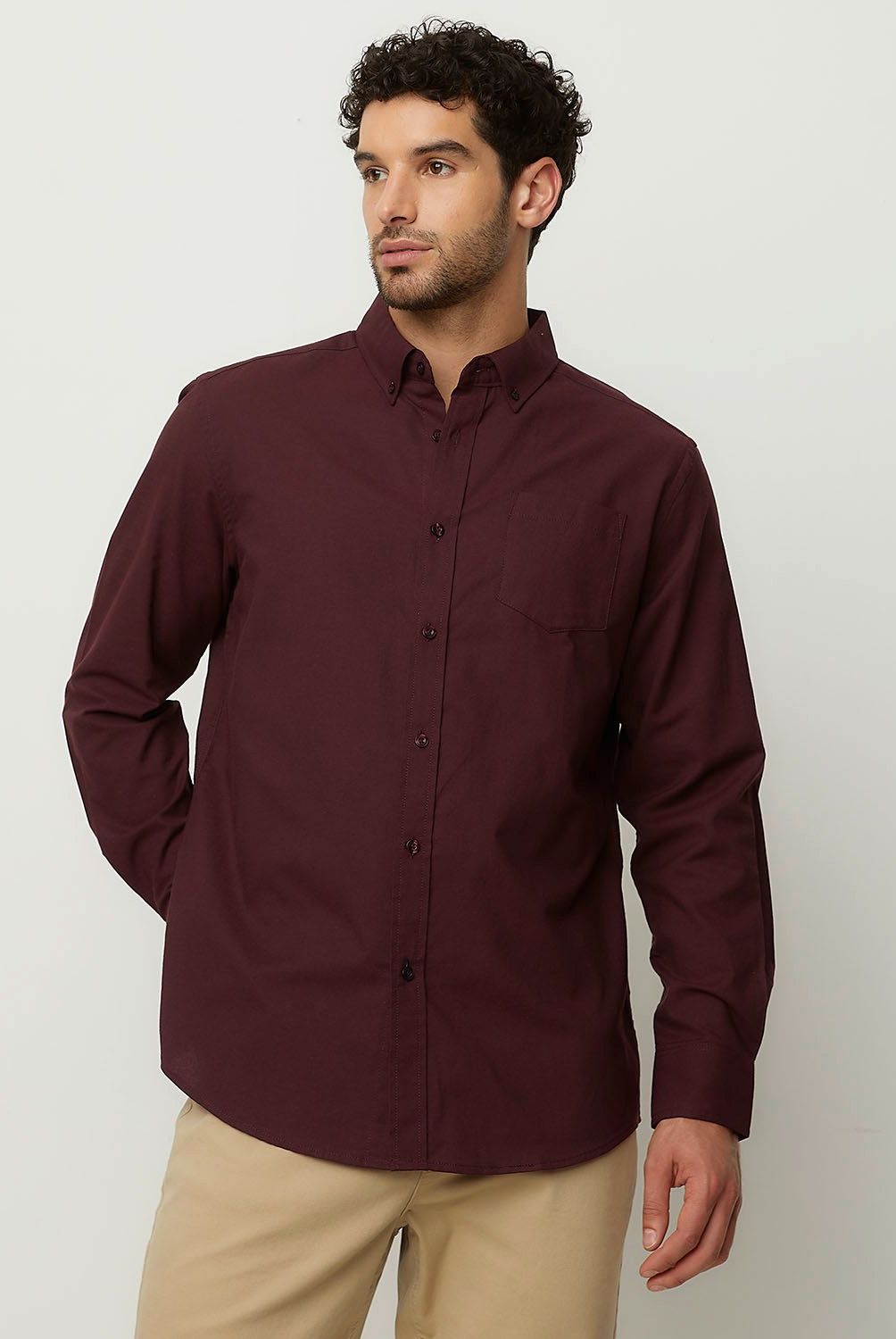 NEWPORT - Camisa Manga Larga Algodón Hombre Newport Regular Fit