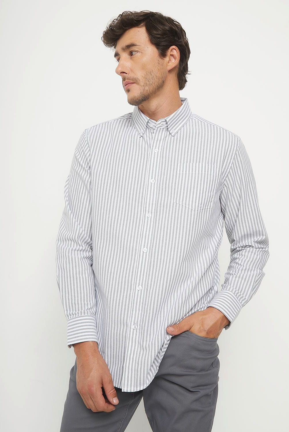 NEWPORT - Camisa Manga Larga Algodón Hombre Newport Regular Fit