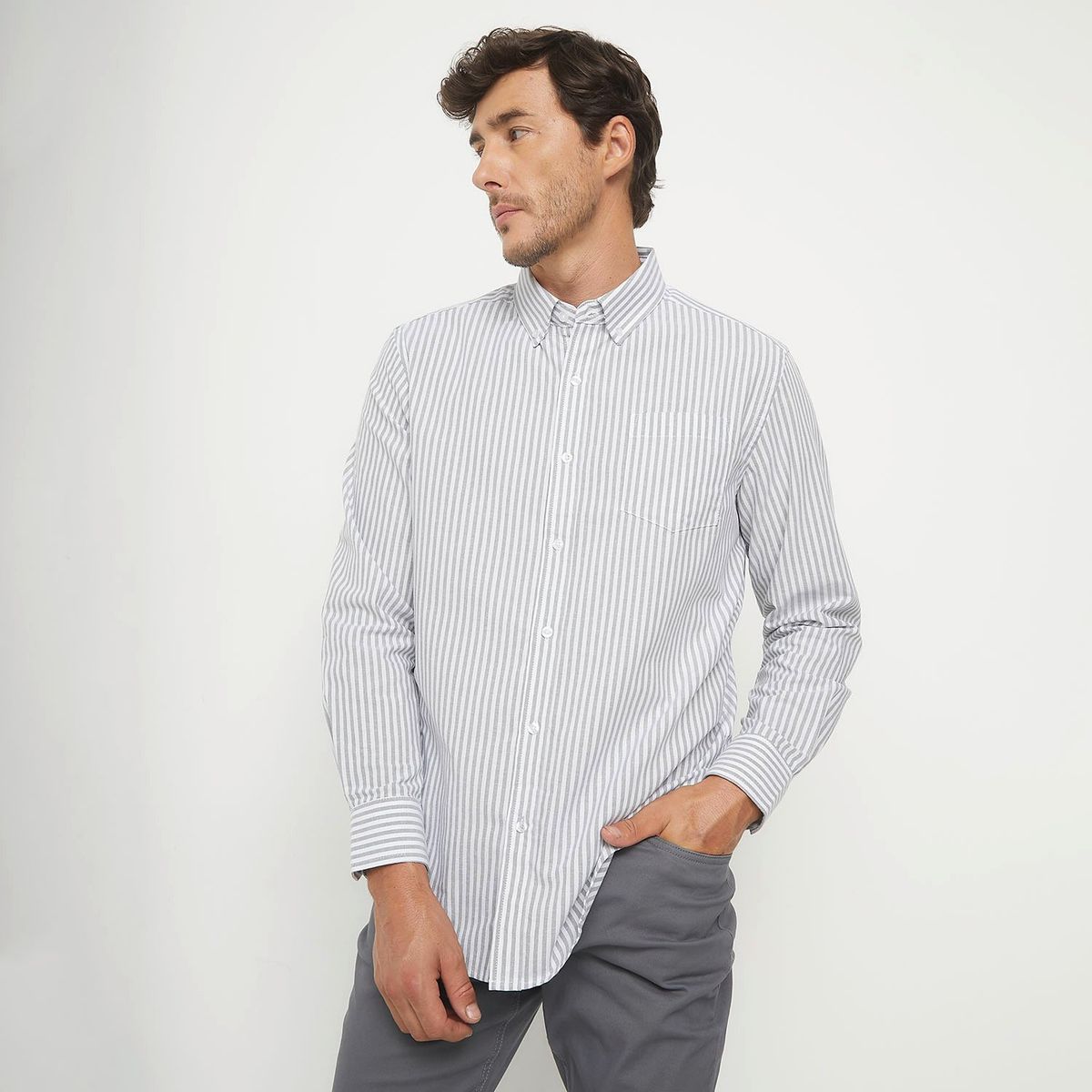 NEWPORT - Camisa Manga Larga Algodón Hombre Newport Regular Fit