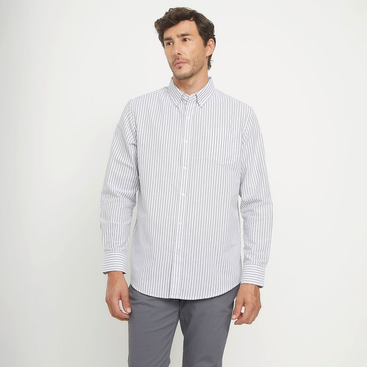 NEWPORT - Camisa Manga Larga Algodón Hombre Newport Regular Fit