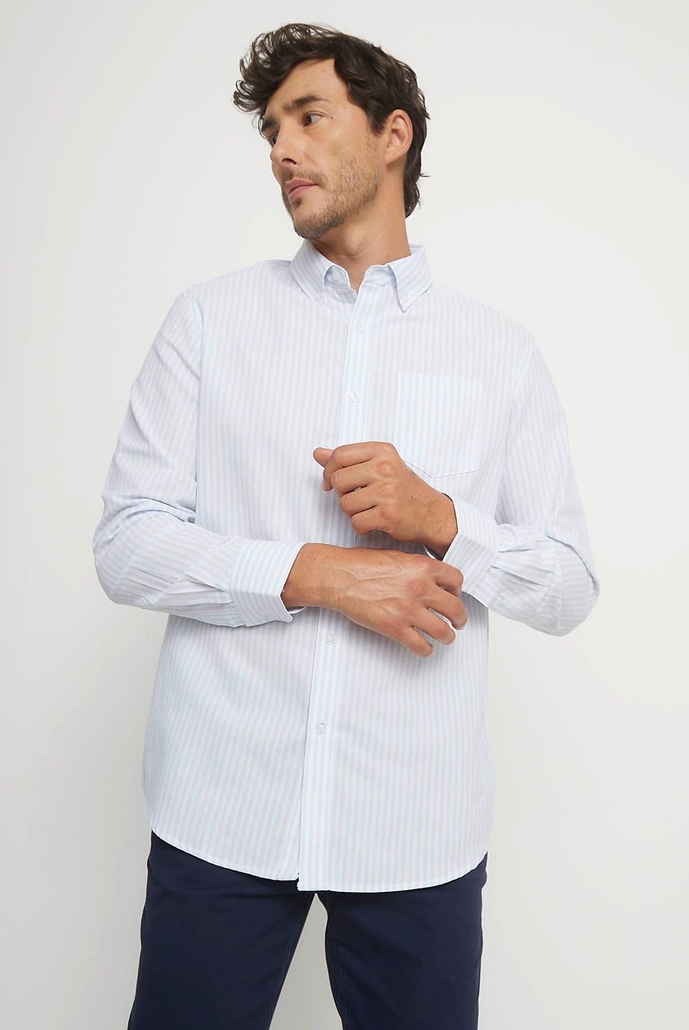 NEWPORT - Camisa Manga Larga Algodón Hombre Newport Regular Fit