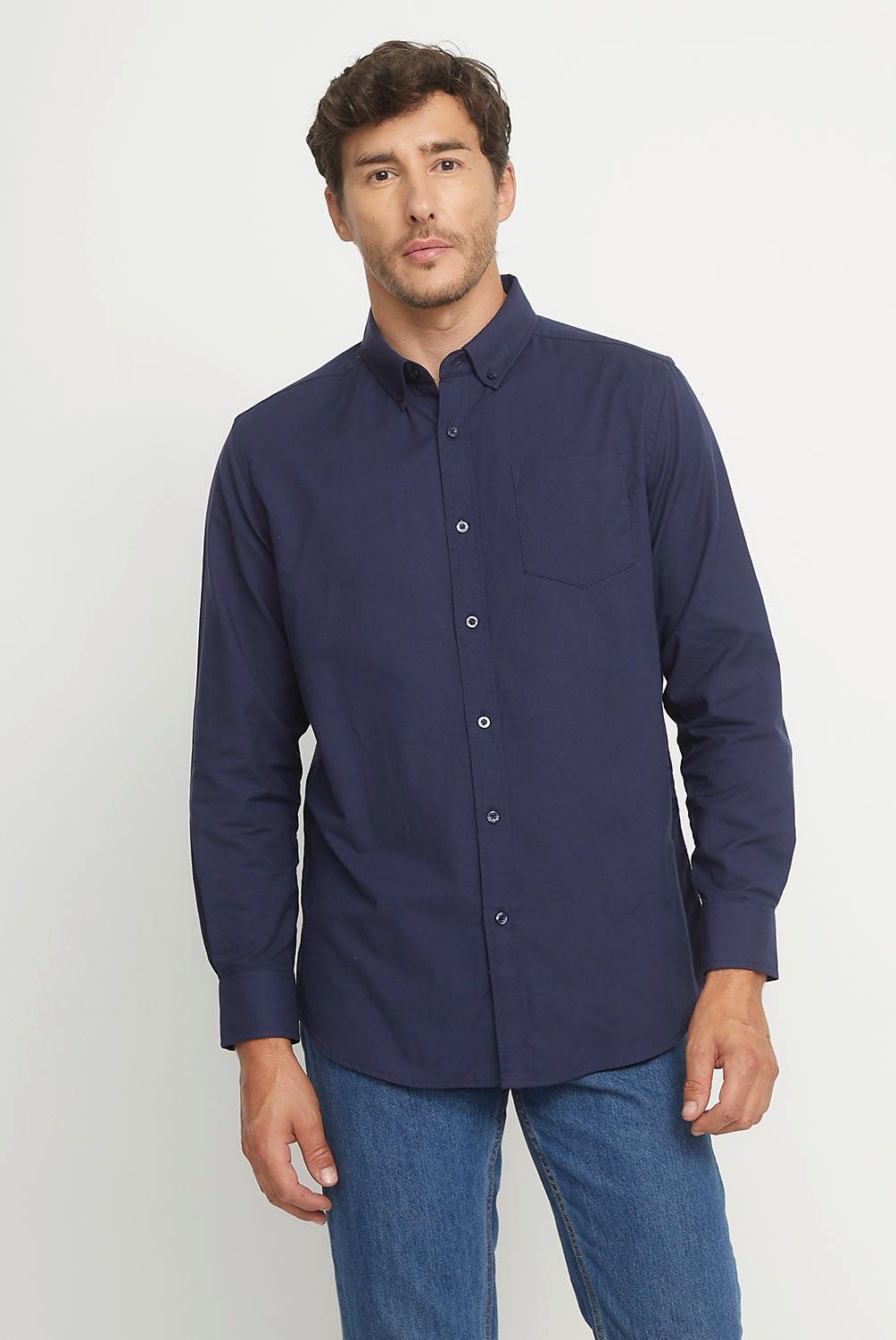 NEWPORT - Camisa Manga Larga Algodón Hombre Newport Regular Fit